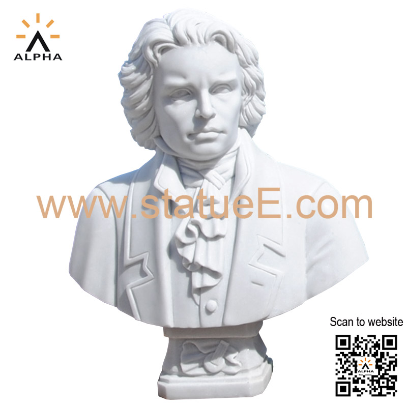 Beethoven bust statue